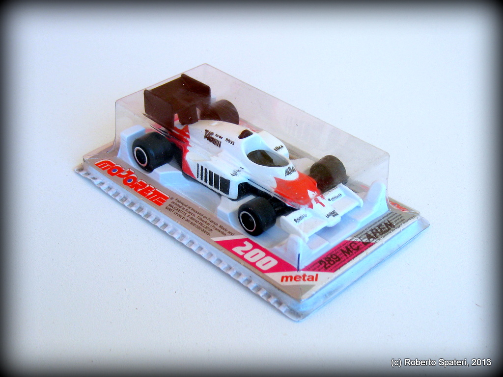 Majorette Mc Laren F1 Racing Car (n.289)